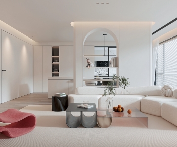 Modern A Living Room-ID:969491002