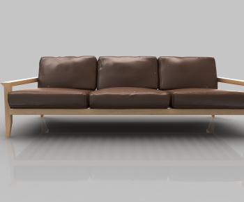 Modern Three-seat Sofa-ID:821629058