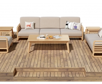 Nordic Style Outdoor Sofa-ID:525383954