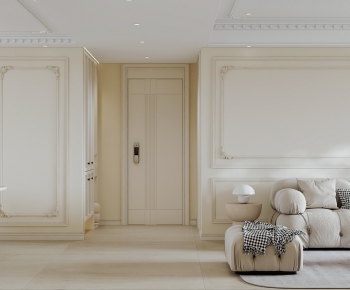 Modern Simple European Style A Living Room-ID:214390046