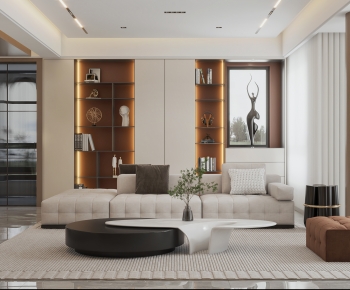 Modern A Living Room-ID:237018117