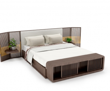 Chinese Style Double Bed-ID:513886936