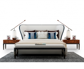 Chinese Style Double Bed-ID:533003099