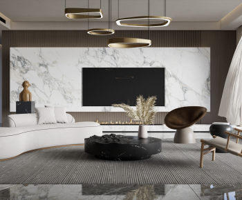 Modern A Living Room-ID:886979167