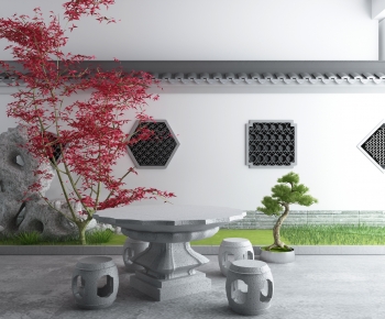 New Chinese Style Garden-ID:157721073