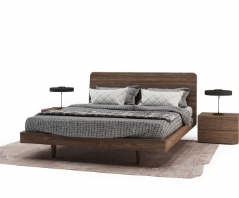 Modern Double Bed-ID:178301103