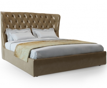 European Style Double Bed-ID:355307105