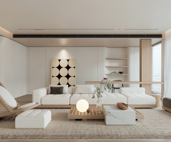 Wabi-sabi Style A Living Room-ID:575503118