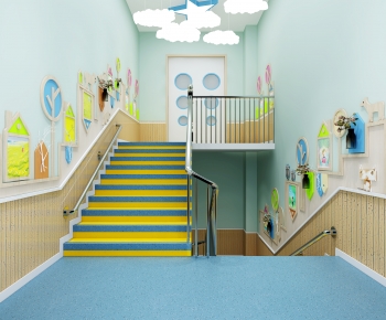 现代幼儿园楼梯-ID:272563936