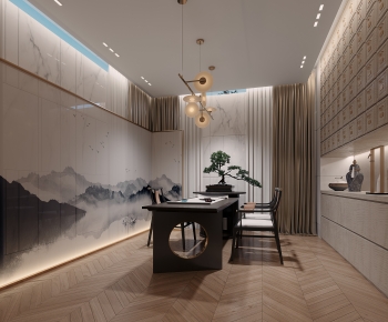New Chinese Style Study Space-ID:247421984