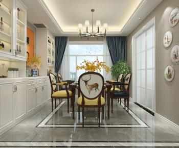 American Style Dining Room-ID:262260423