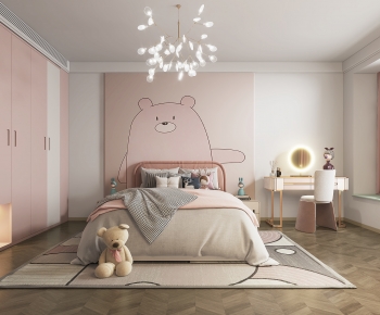 Modern Girl's Room Daughter's Room-ID:855716946