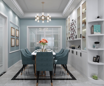 American Style Dining Room-ID:525351052
