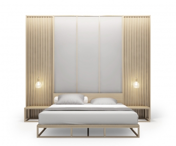 Chinese Style Double Bed-ID:276705035