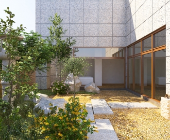 Modern Courtyard/landscape-ID:986130245