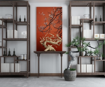 New Chinese Style Antique Rack-ID:133100032