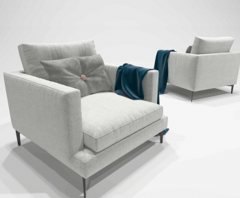 Modern Nordic Style Single Sofa-ID:461815127