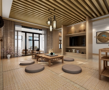 Japanese Style A Living Room-ID:255038023