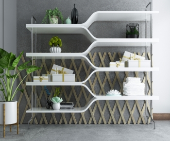 New Chinese Style Bookcase-ID:953829371