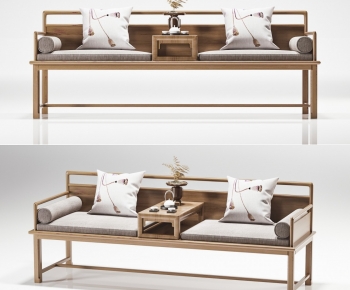 New Chinese Style A Sofa For Two-ID:282208929