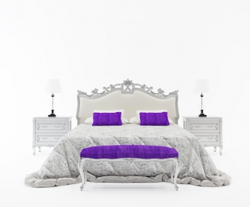 American Style Double Bed-ID:290629978