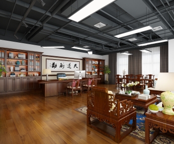 Chinese Style Manager's Office-ID:837460046
