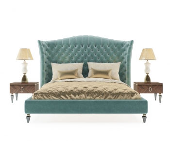 American Style Double Bed-ID:183968076