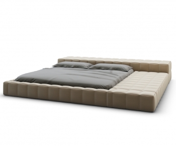 Modern Double Bed-ID:995728027