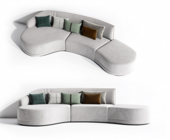 Modern Curved Sofa-ID:945115096