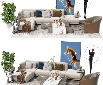 Modern Sofa Combination-ID:342535975