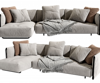 Modern Three-seat Sofa-ID:883584987