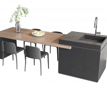 Modern Dining Table And Chairs-ID:623562105