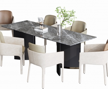 Modern Dining Table And Chairs-ID:231884004