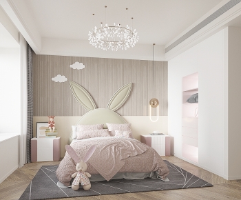 Modern Girl's Room Daughter's Room-ID:735390905