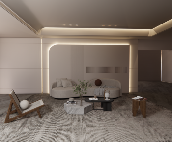 Modern A Living Room-ID:205945018