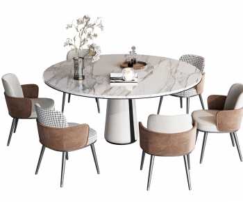 Modern Dining Table And Chairs-ID:798820973
