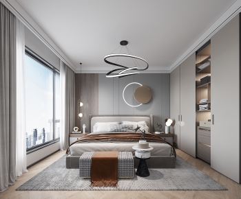 Modern Bedroom-ID:465715897