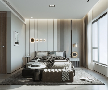 Modern Bedroom-ID:727504018