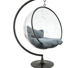 现代玻璃吊椅-ID:1333565