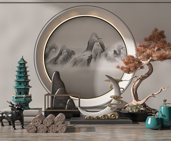 New Chinese Style Decorative Set-ID:992877964