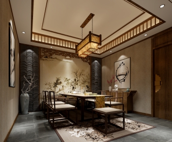 Chinese Style New Chinese Style Tea House-ID:269239909