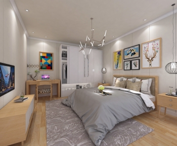 Nordic Style Bedroom-ID:679145105