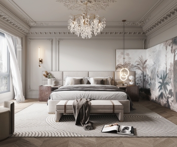 French Style Bedroom-ID:681524047