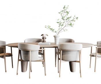 Modern Dining Table And Chairs-ID:633912098