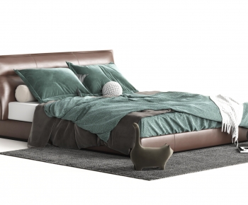 Modern Double Bed-ID:683500054