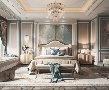 French Style Bedroom-ID:541920712