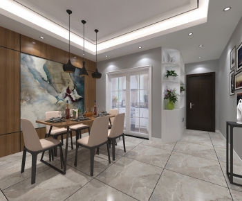 Modern Dining Room-ID:399164926