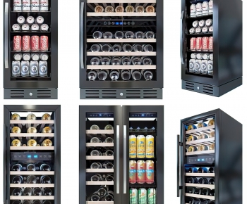 Modern Refrigerator Freezer-ID:734056952