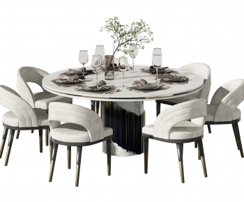 Modern Dining Table And Chairs-ID:261874912