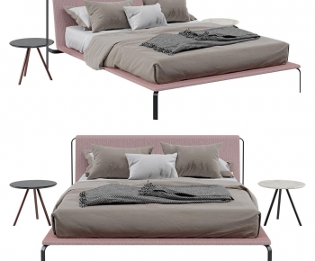 Modern Double Bed-ID:642110116